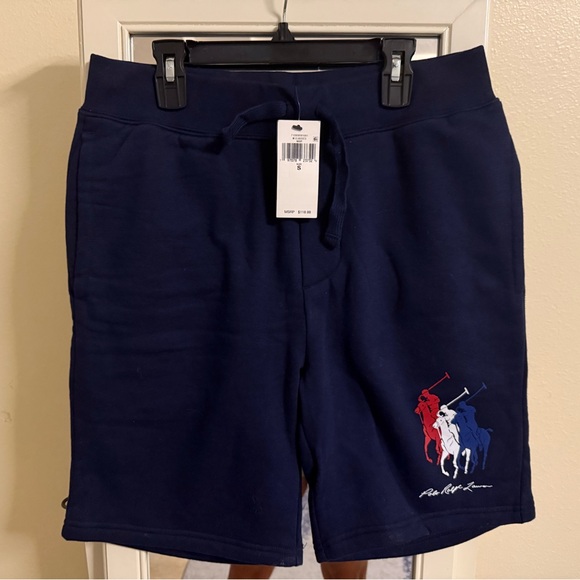 Ralph Lauren Other - Ralph Lauren Blue Casual Shorts with Embroidered Logo